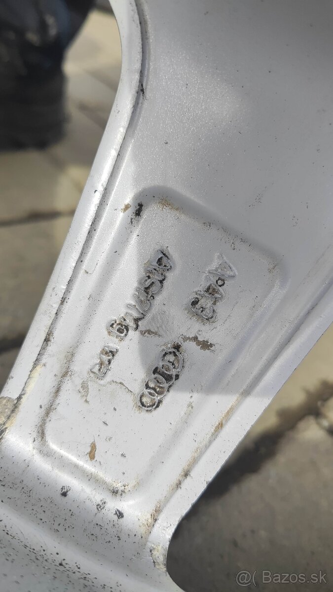 5x112 R17 Audi originálne elektróny - 6