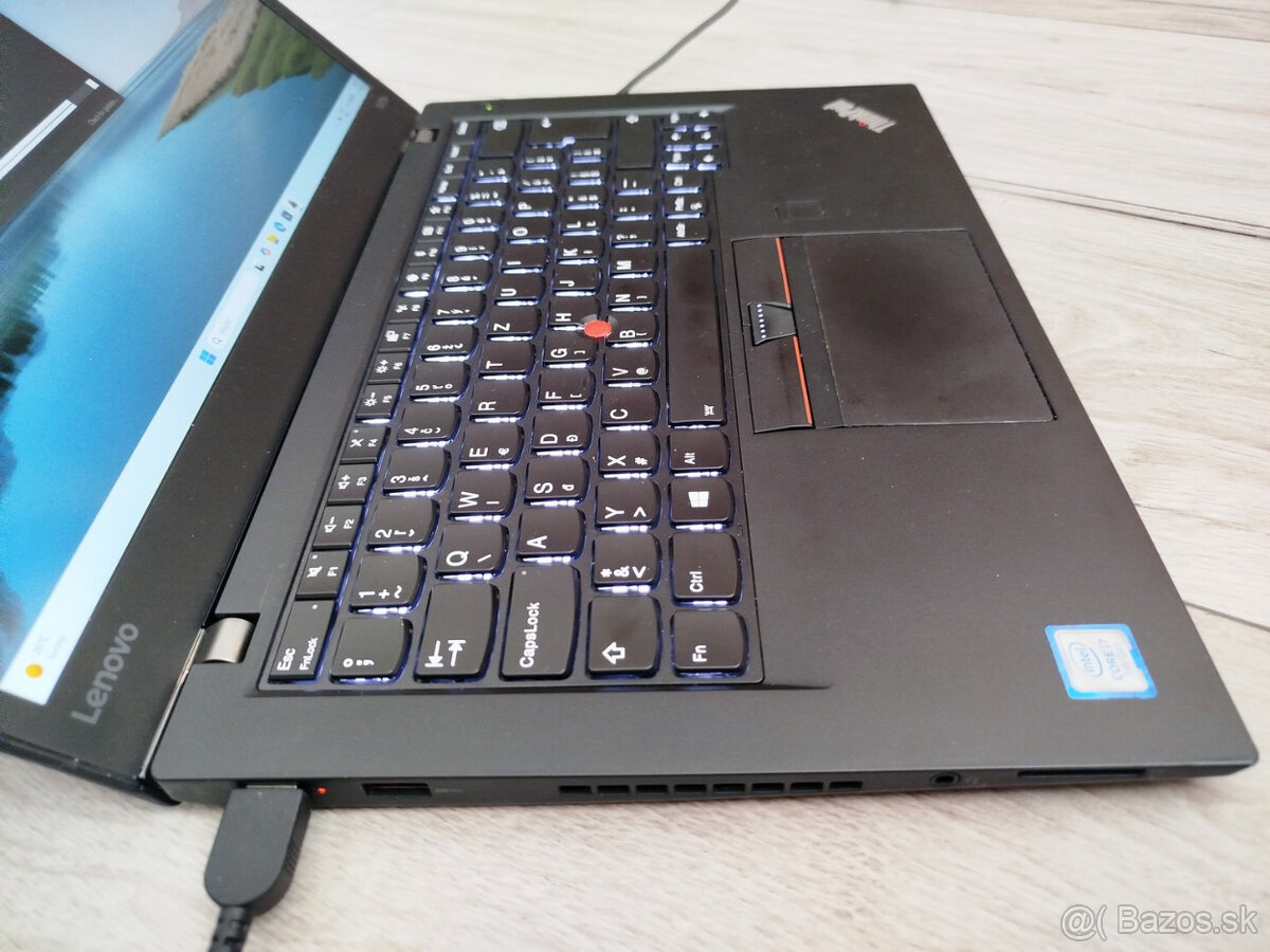 notebook Lenovo T470s - Core i7-7500u, 16GB, QHD, W11 - 6