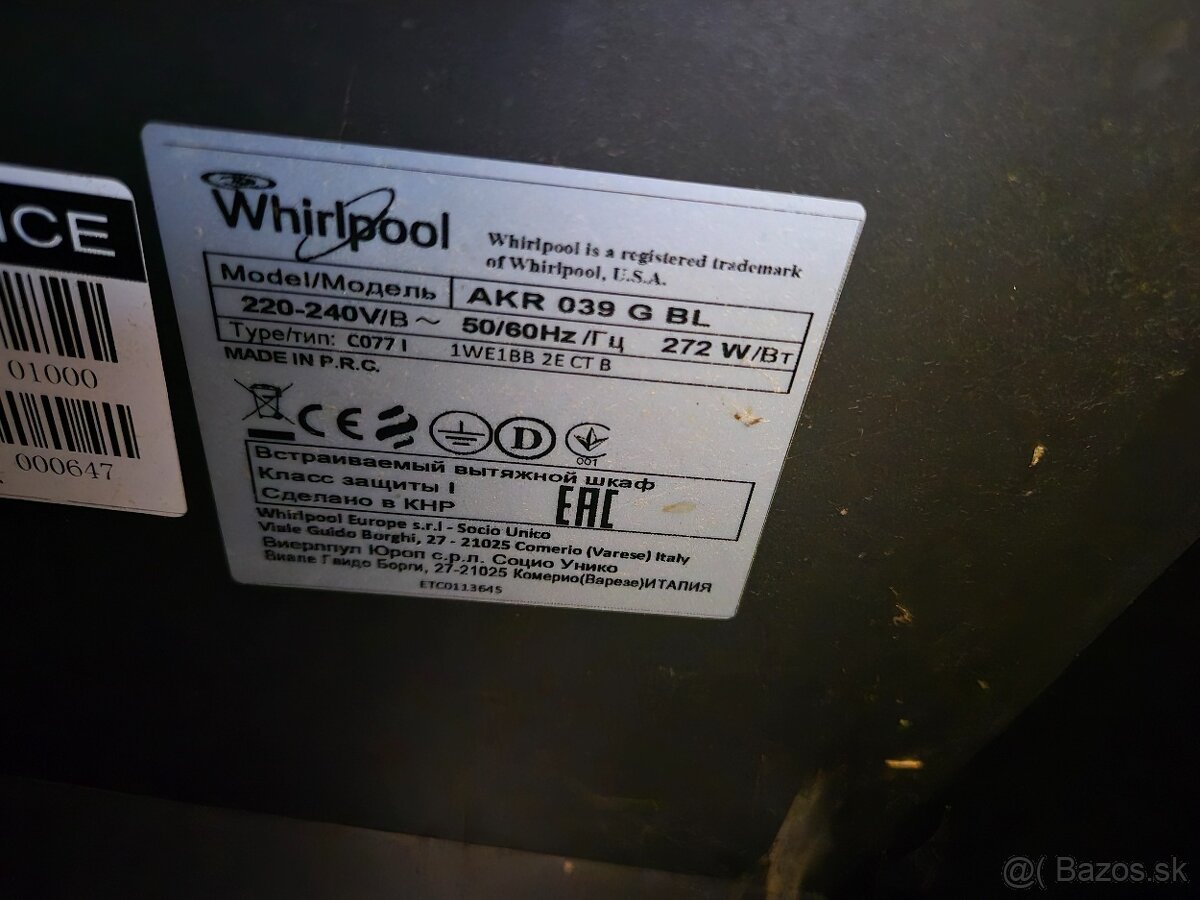 Whirlpool AKR 039 G BL - 6