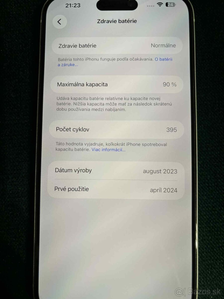 Iphone 15 Plus 256GB zelený - 6
