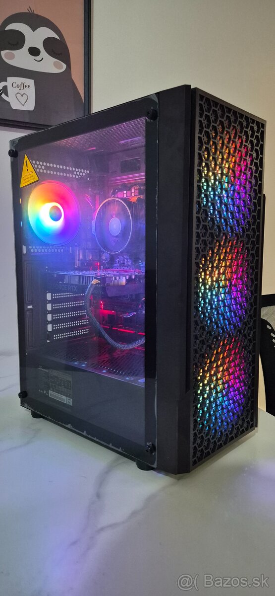 Výkonné Herní PC | RTX 4060 | Ryzen 5 | rok záruka - 6