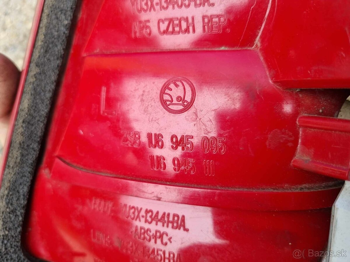 PREDAM SVETLO OCTAVIA 1 facelift ľavý fukár kaslik - 6