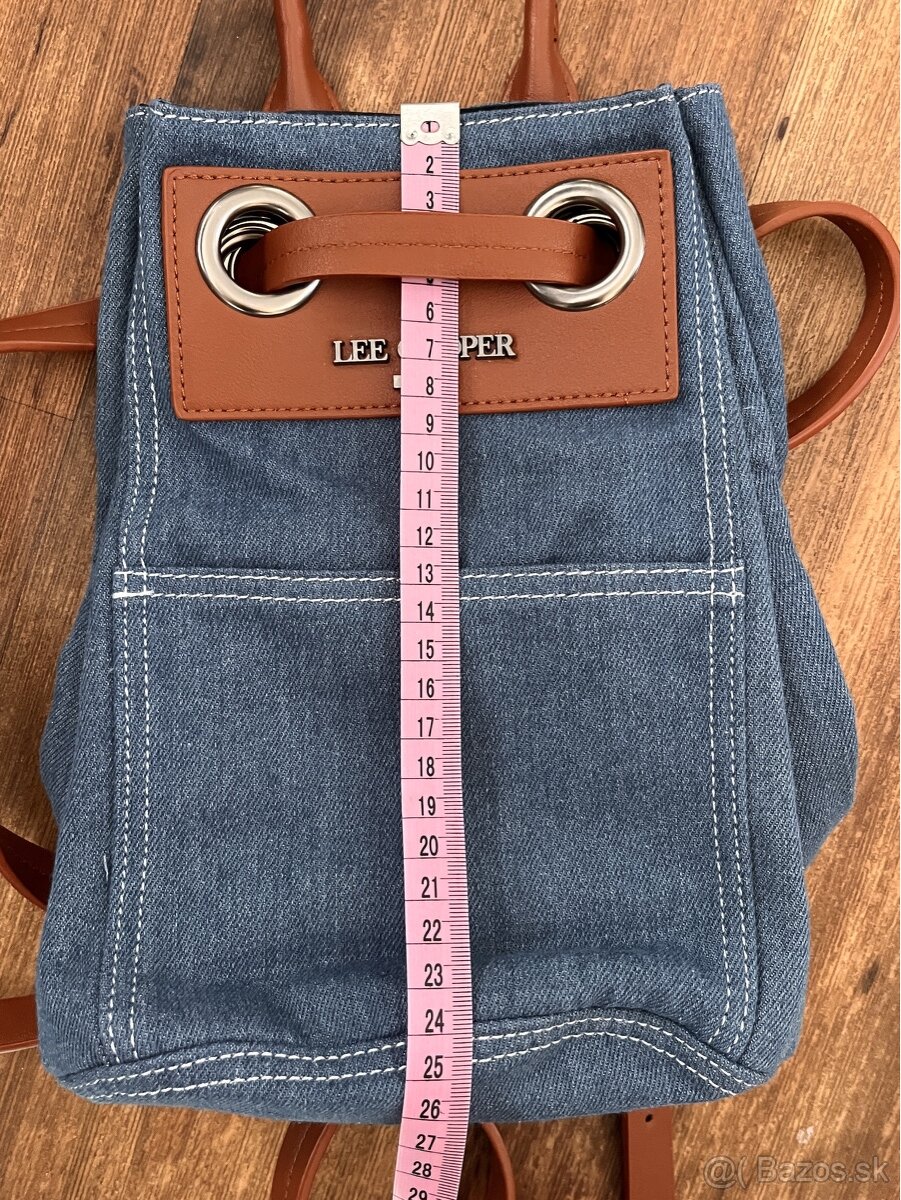 Mini jeansový vak Lee Cooper - NOVÝ - 6