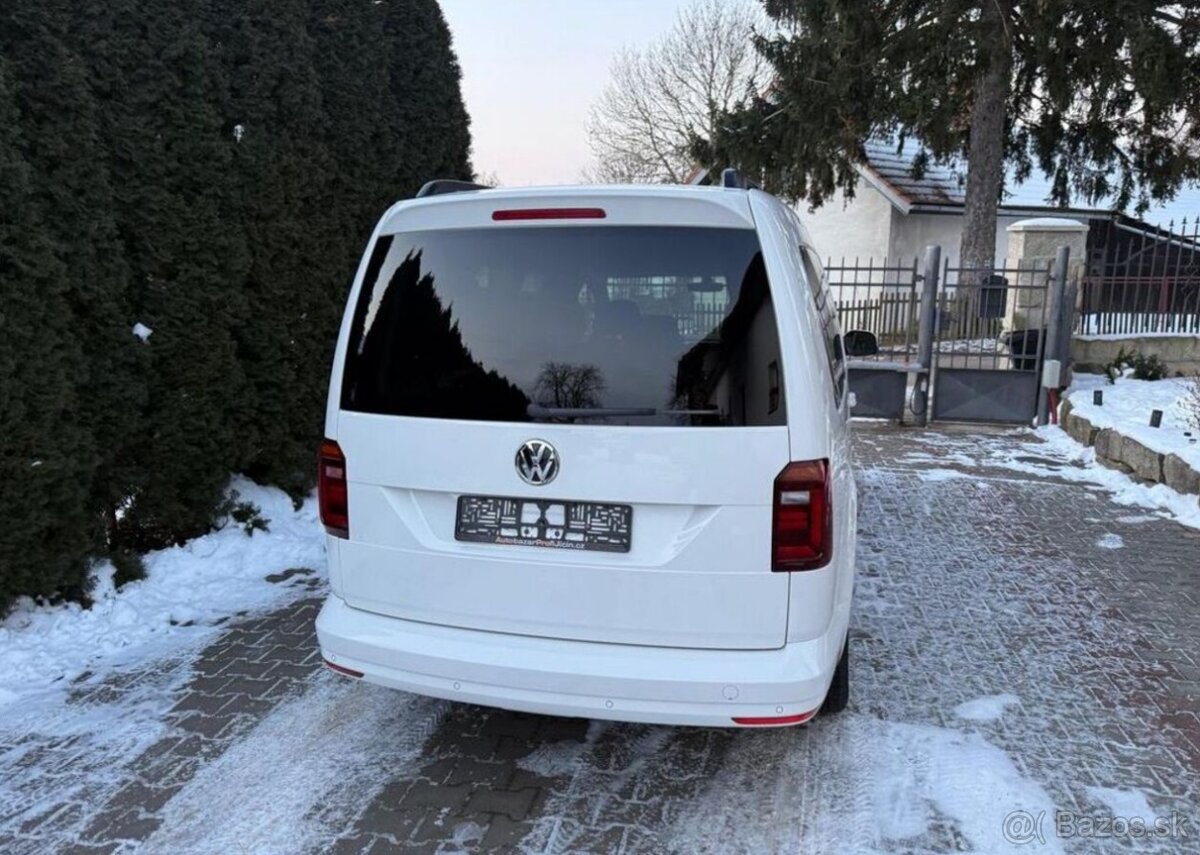 Volkswagen Caddy 2,0TDi MAXI 1Majite,2x šoupačk nafta - 6