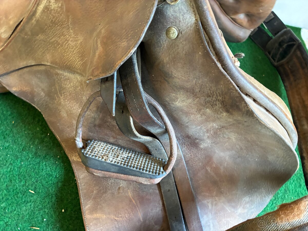 Staré jazdecké sedlo - 6
