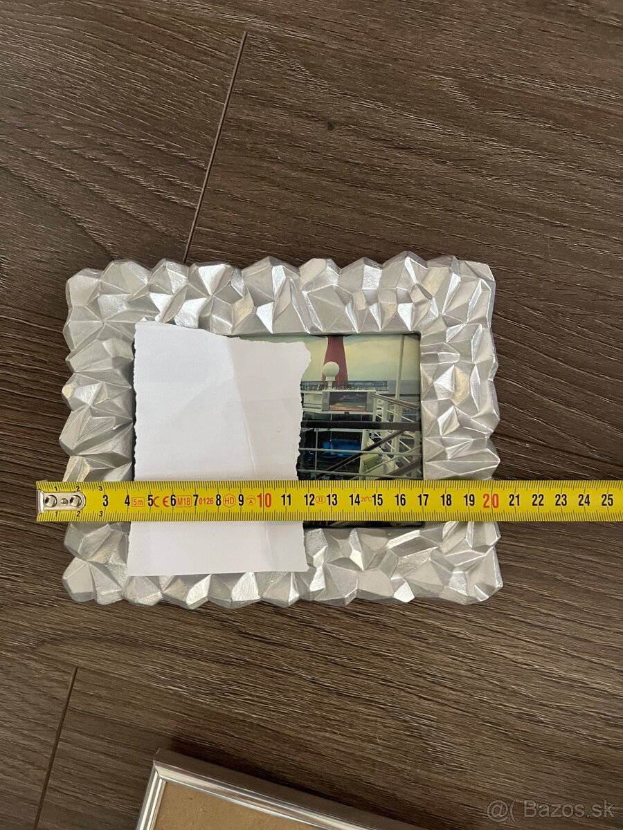 9ks fotoram, fotoramcek, ram na fotky rozne velkosti 9x13, 1 - 6