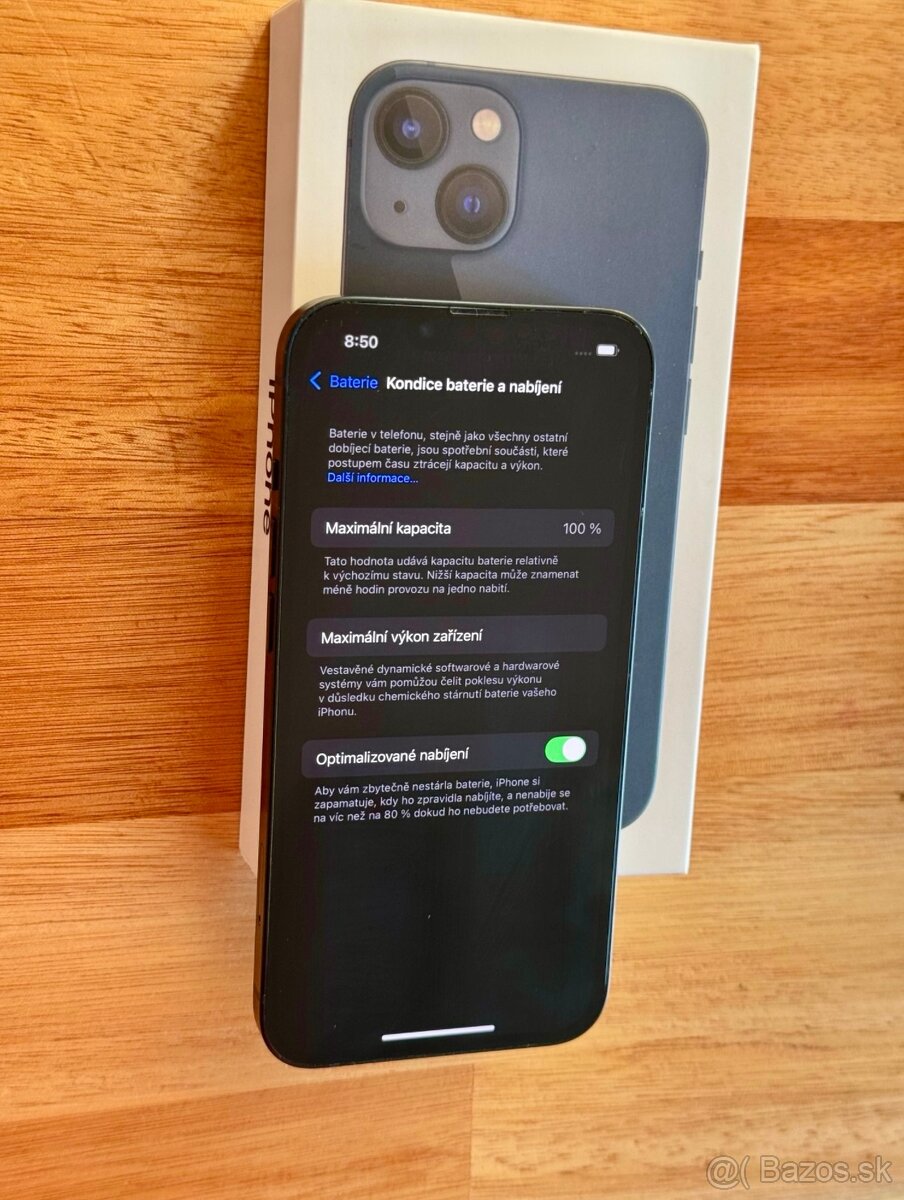 iPhone 13 Mini Midnight BATERIE 100% TOP - 6