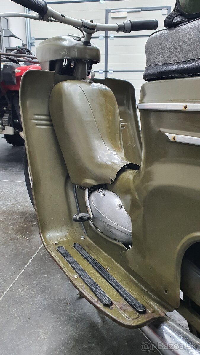 Jawa 20 vojensky povodny stav - 6