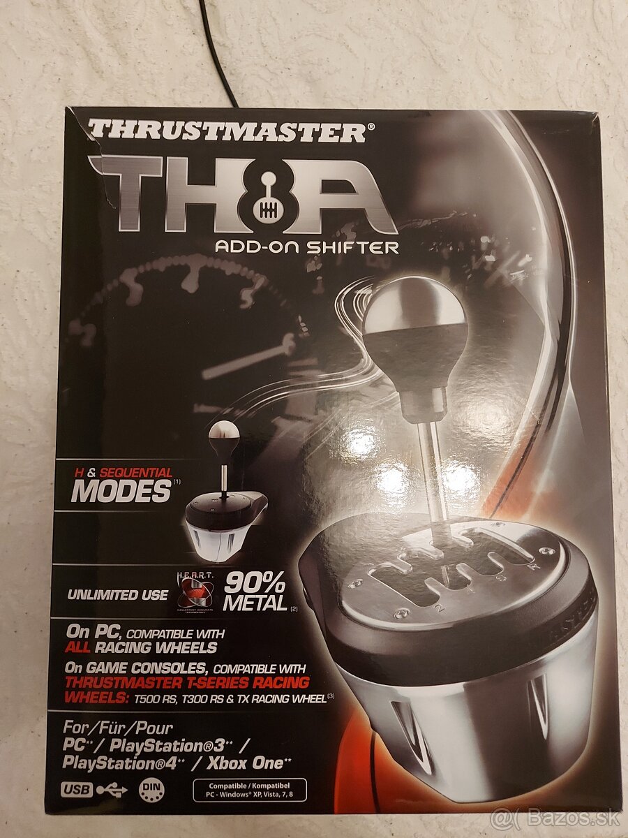 Thrustmaster TMX PRO volant + pedále a riadiaca páka - 6