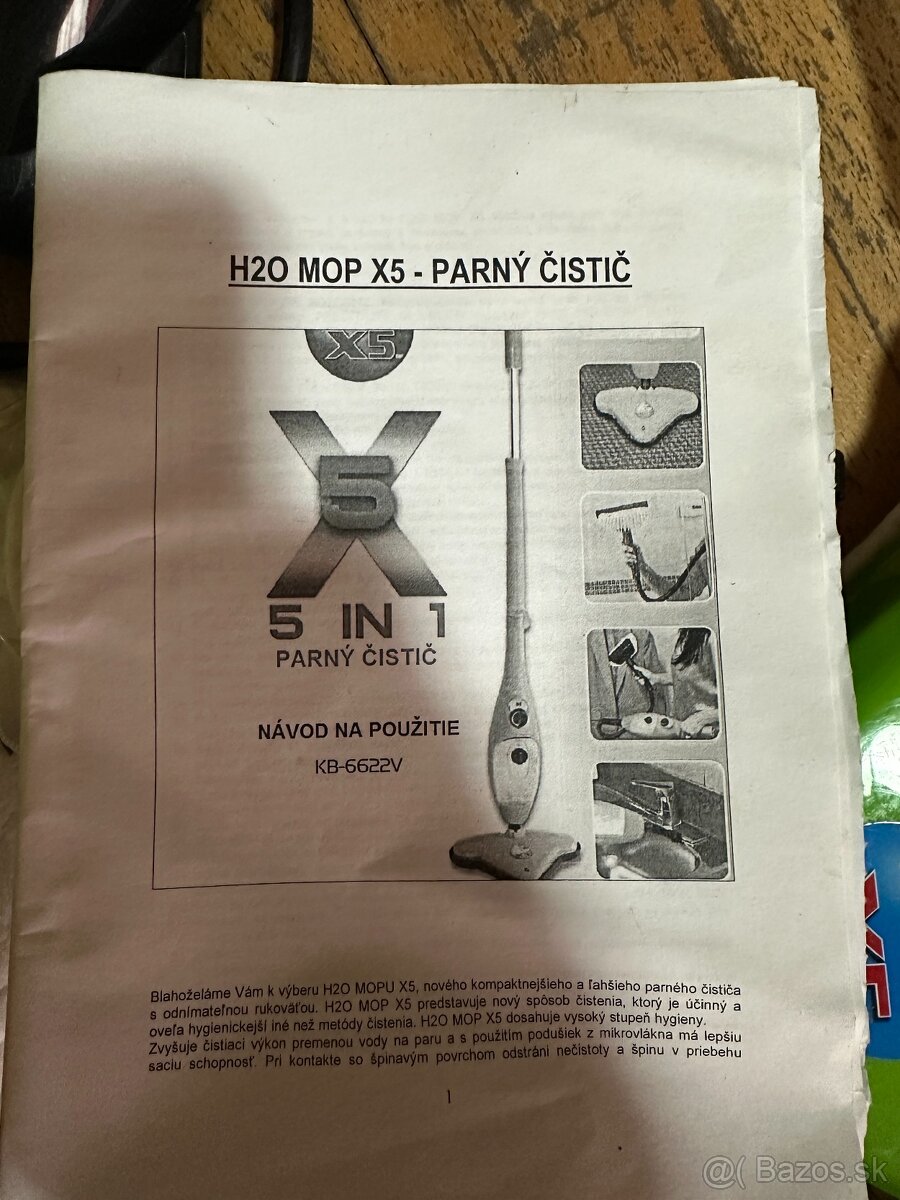 Parný čistič NOVÝ - 6