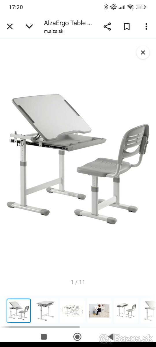 Detský stôl a stolicka - 6