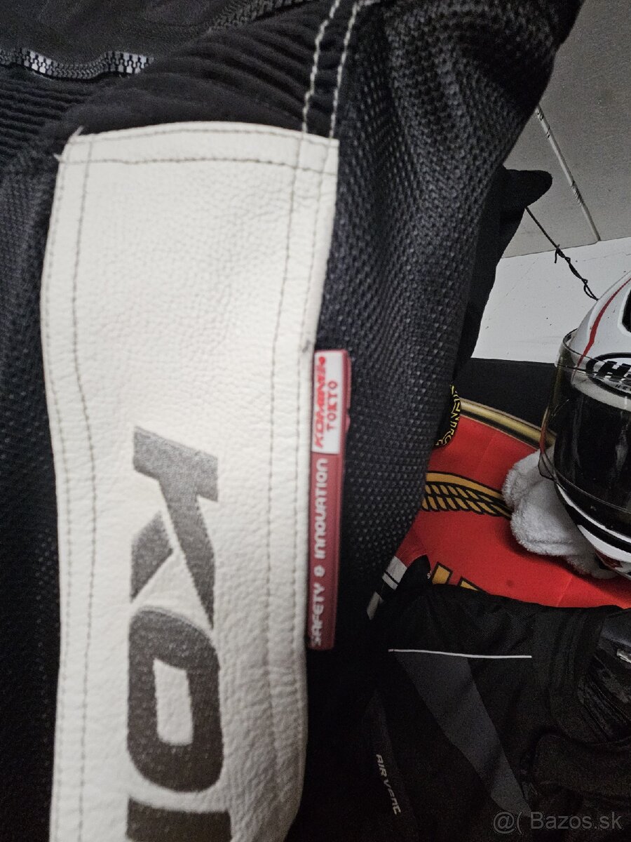 Textilné nohavice s kožou Komine L /52 - 6