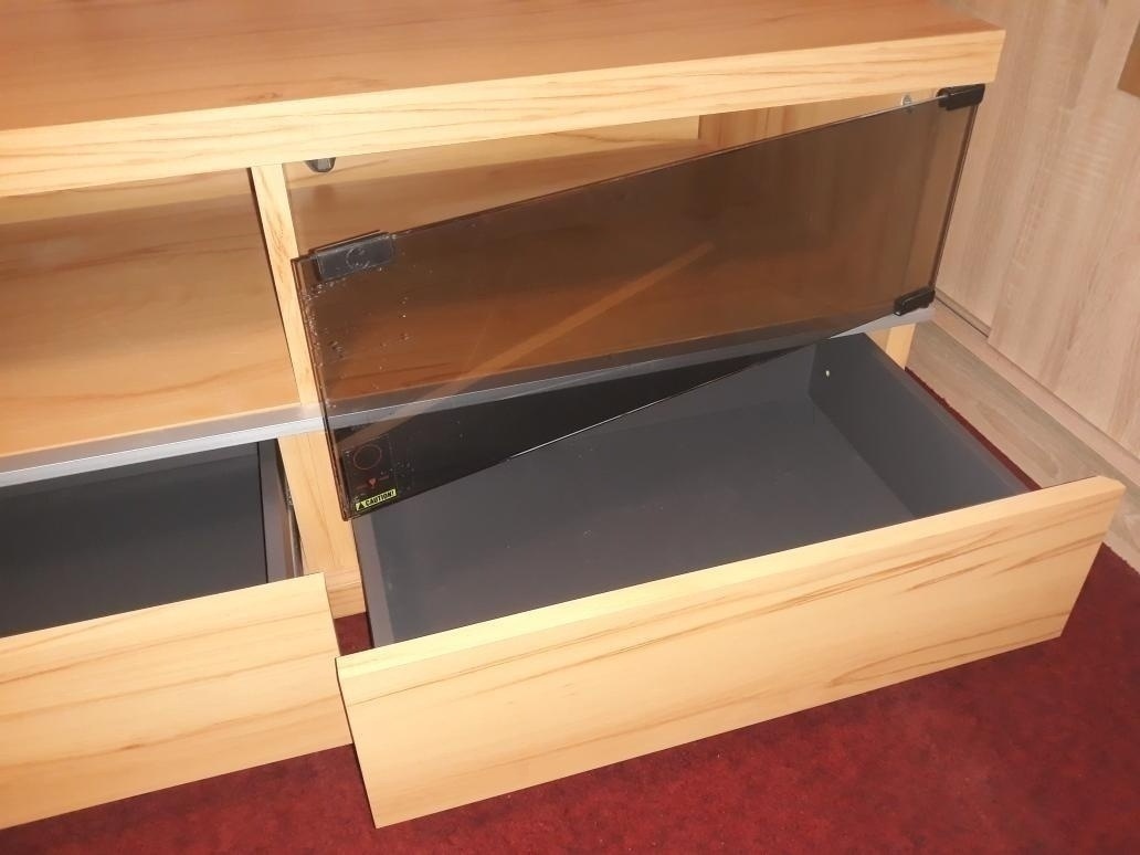 TV stolík 163 cm dĺžka, na kolečkách - 6