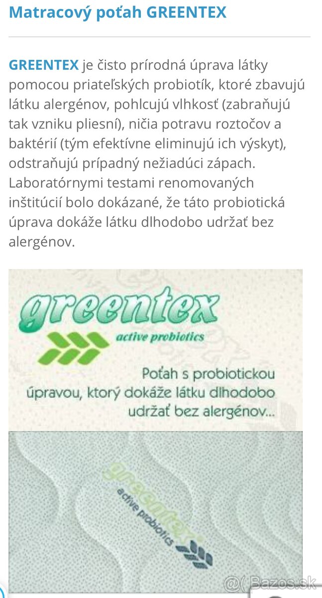 2ks matracov zn.Materasso Termopur - 6