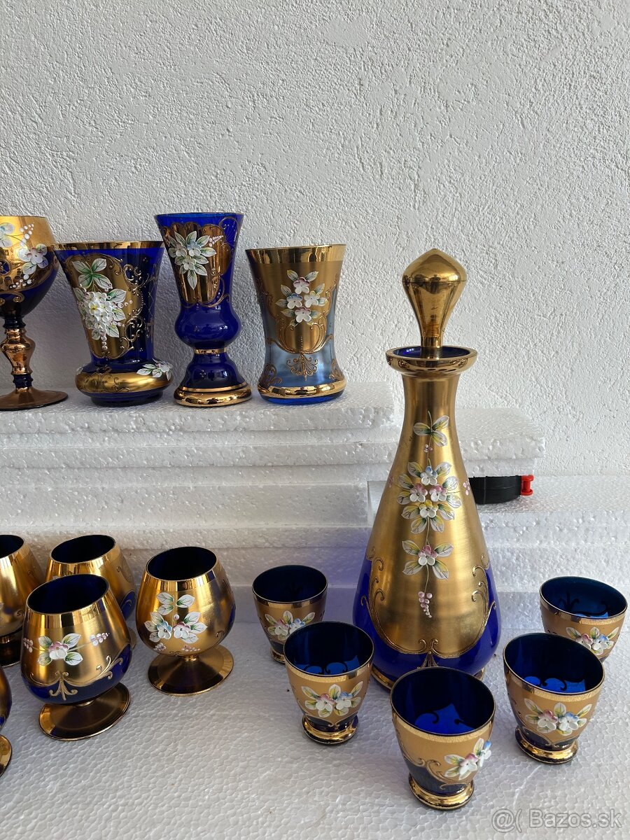 Borske novovorske modre sklo vysoky smalt - 6