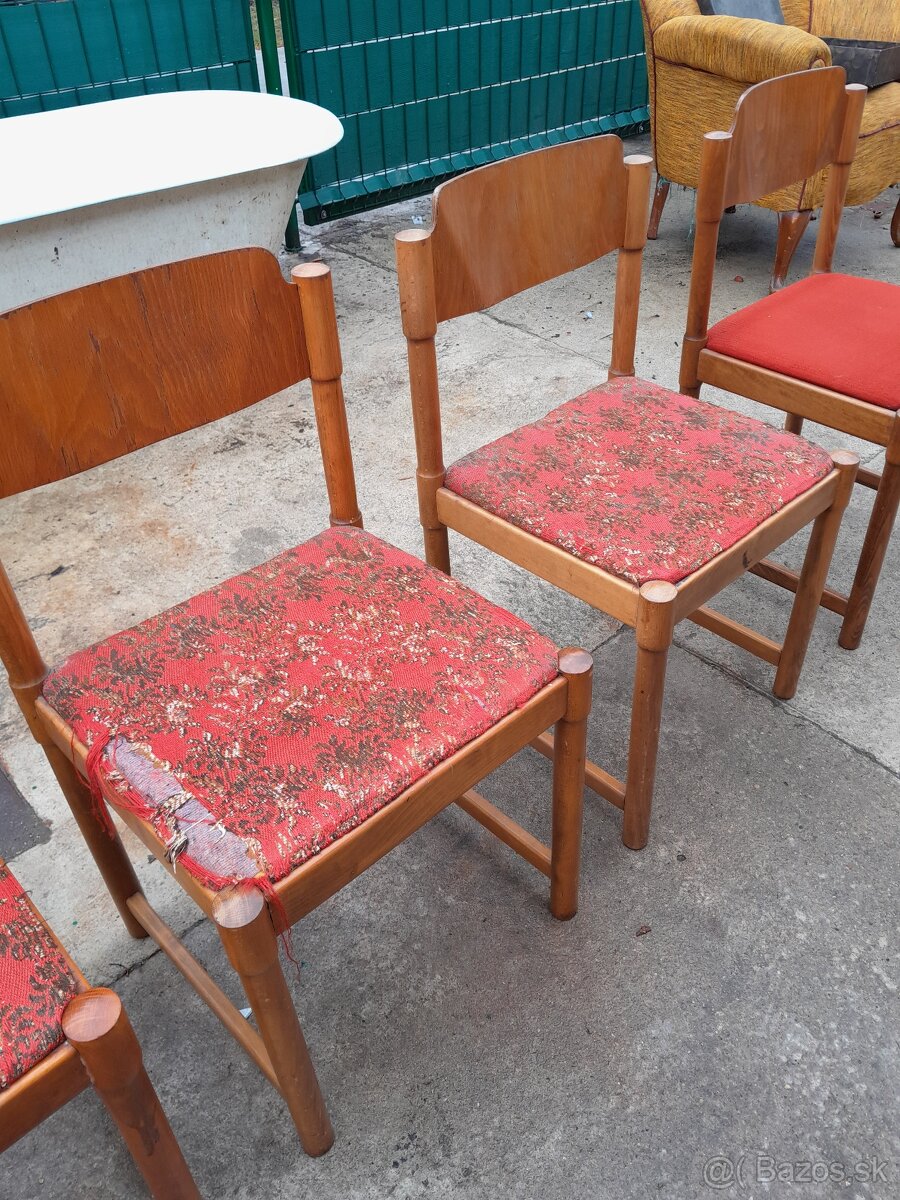 Predám drevené stoličky - 6