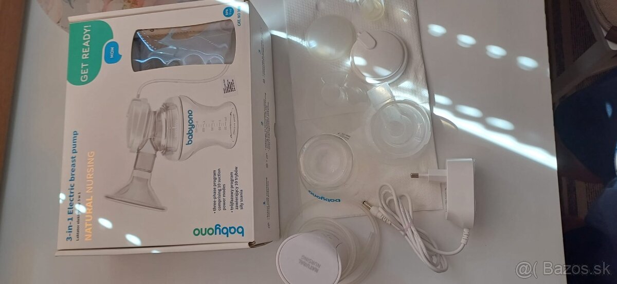 Balík odsávačka, fľaše a ohrievač mlieka - 6