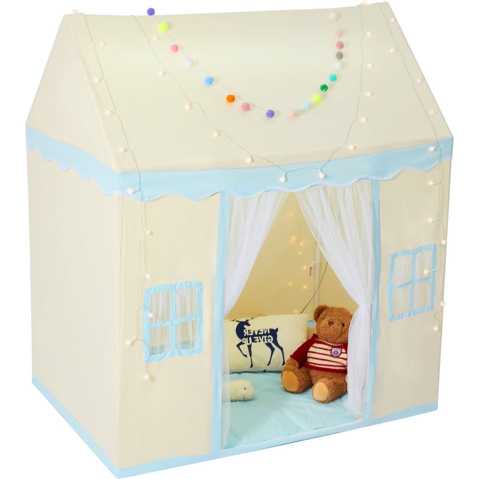 Dětský stan pro 2-3 děti - domeček - 6