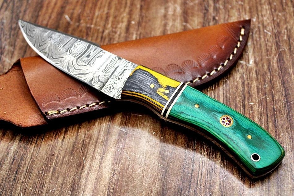 74/ Damaškový lovecký nôž - 6