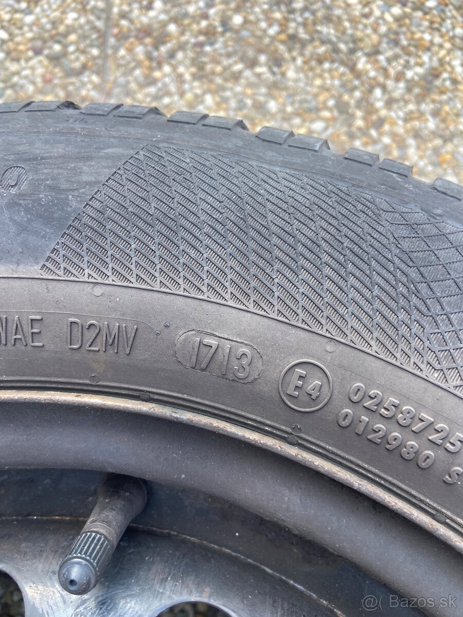 Predám plechy 5x114,3 + zimné pneu 195/65 r15 - 6