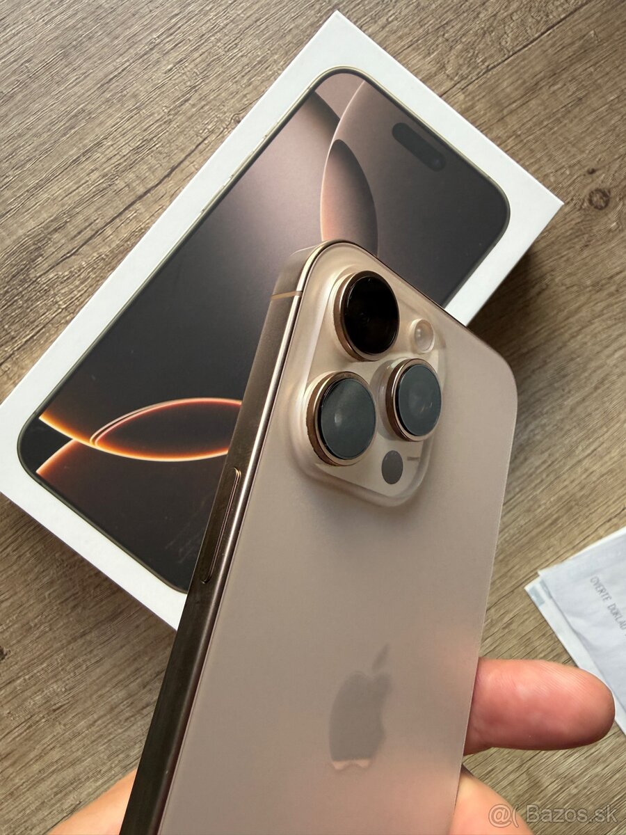 iPhone 16 Pro Max 256GB Desert Titanium - 6