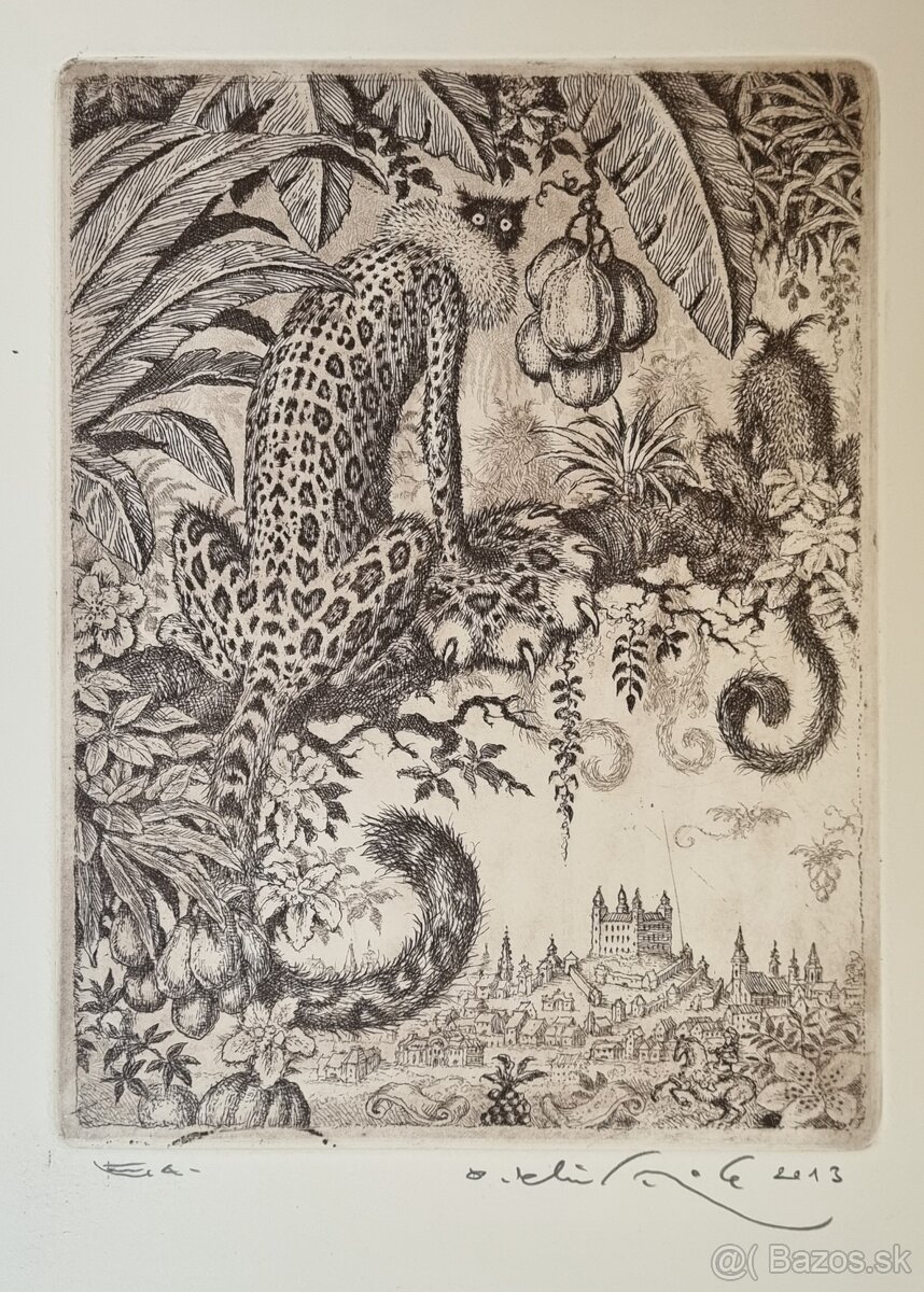 Peter Kľúčik - grafiky. - 6