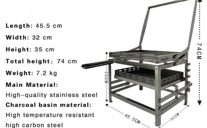 Gril na drevené uhlie - 6