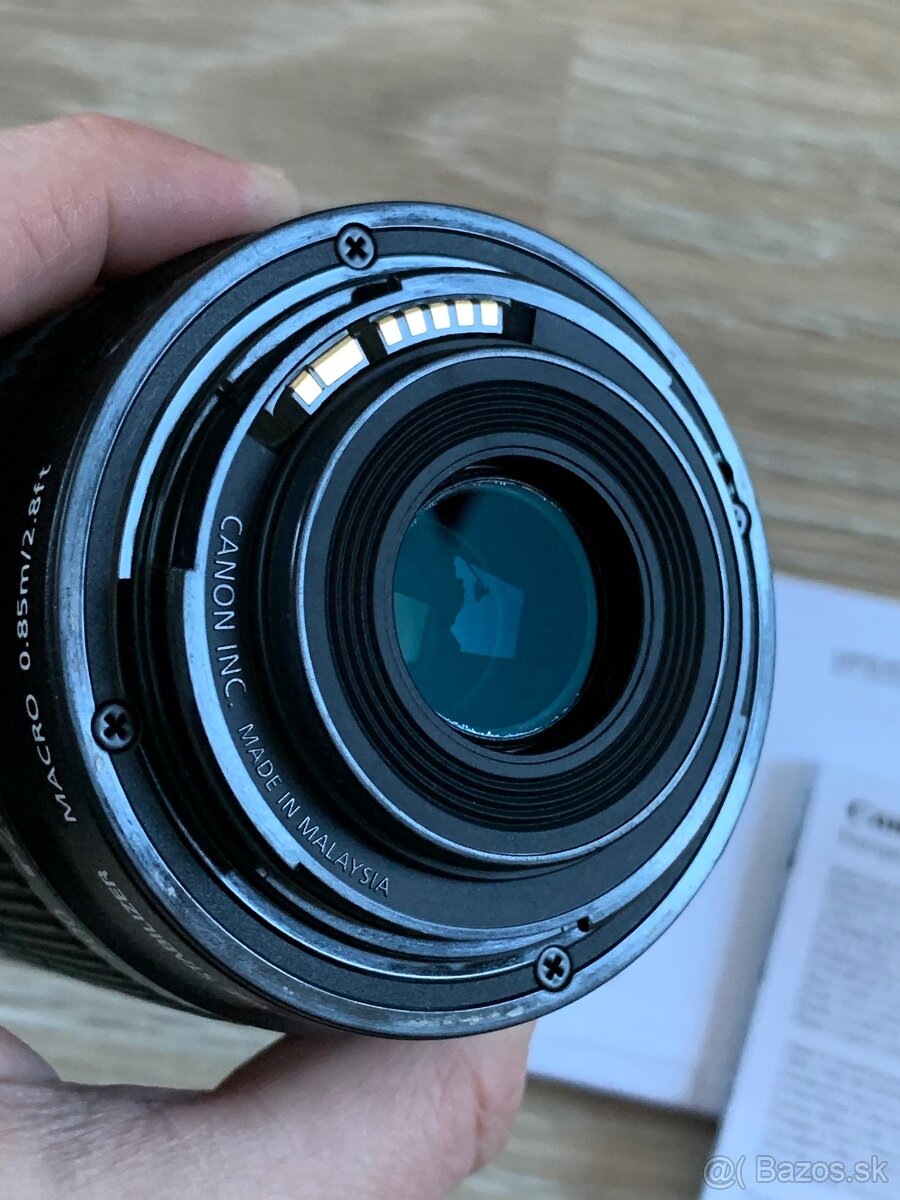 Objektív Canon 55-250 4-5.6 ako nový - 6