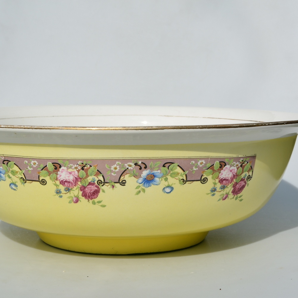 predané Starožitná veľká umývacia sada džbán + misa +váza - 6