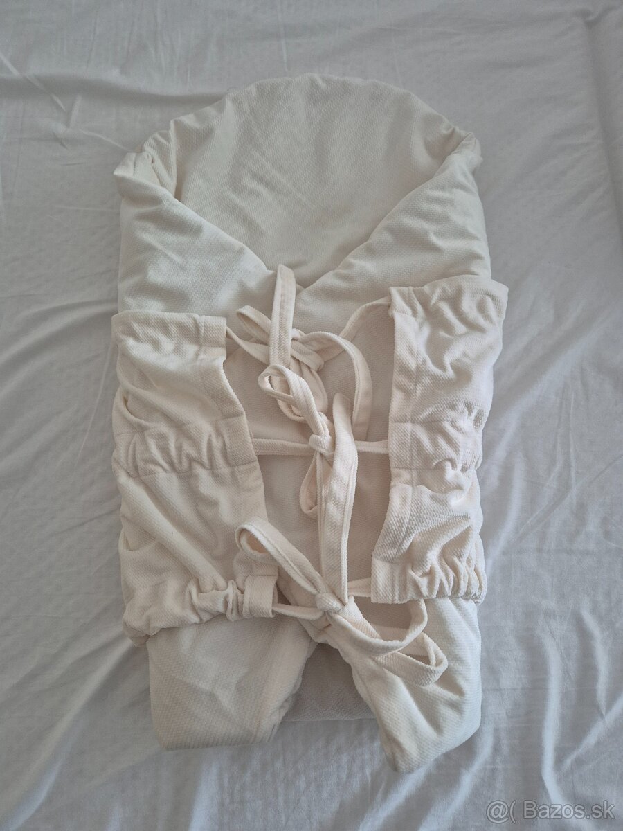 Predám výbavičku pre bábätko set krémový 3 v 1 - 6