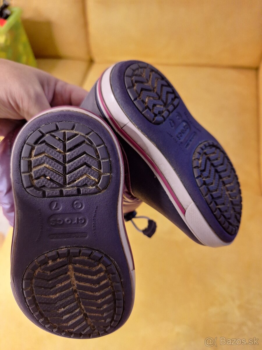 Snehule crocs 23 velkost C7 - 6