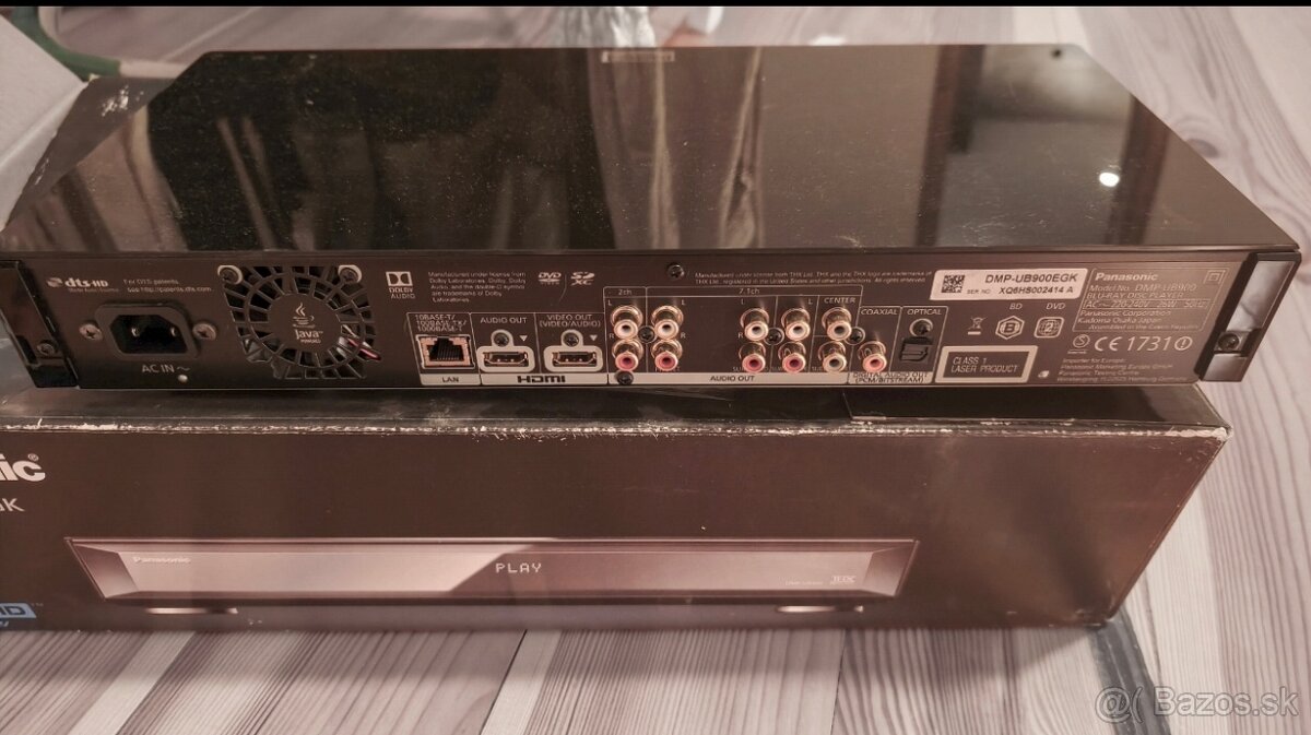 Predam Panasonic DMP-UB900EGK - 6