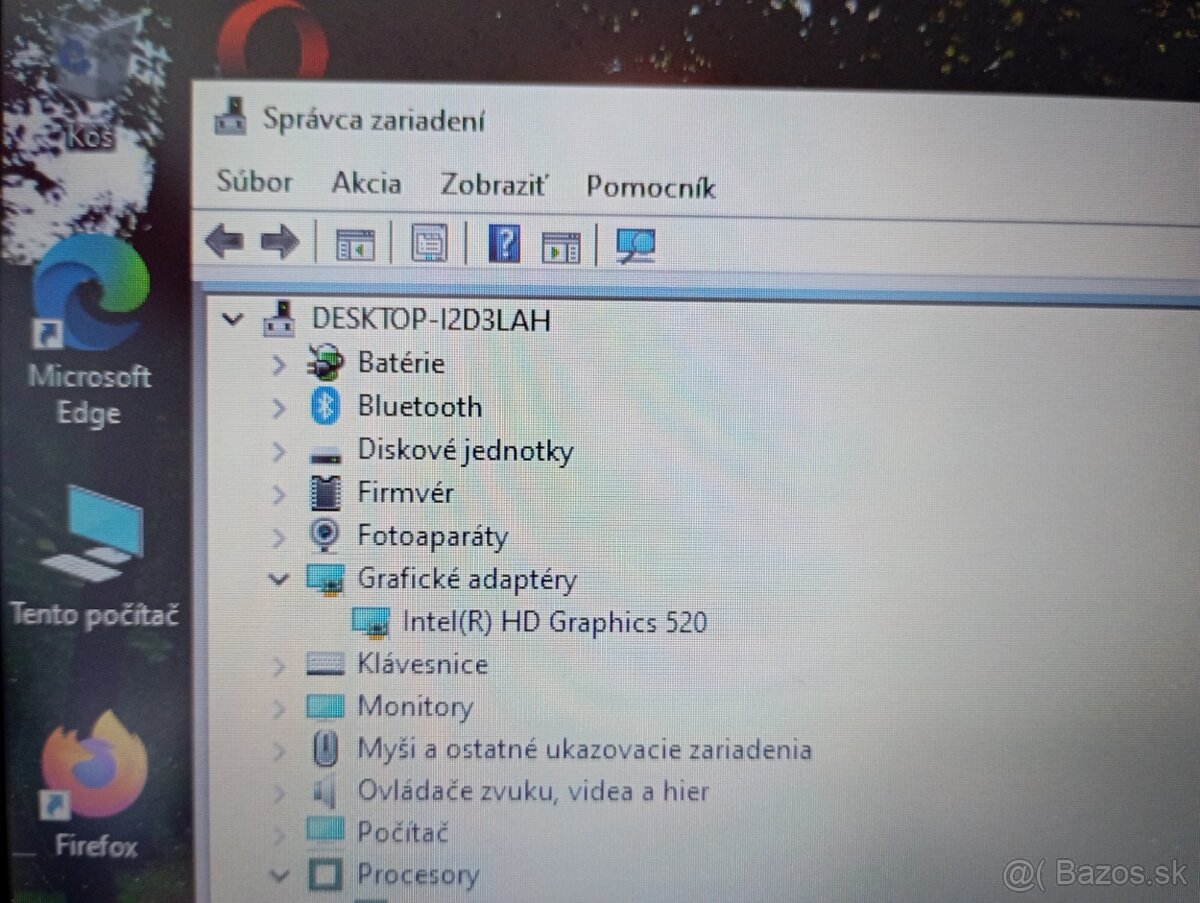 predám Lenovo thinkpad x260 ,Intel(R) Core™i3 , 8gb ram - 6