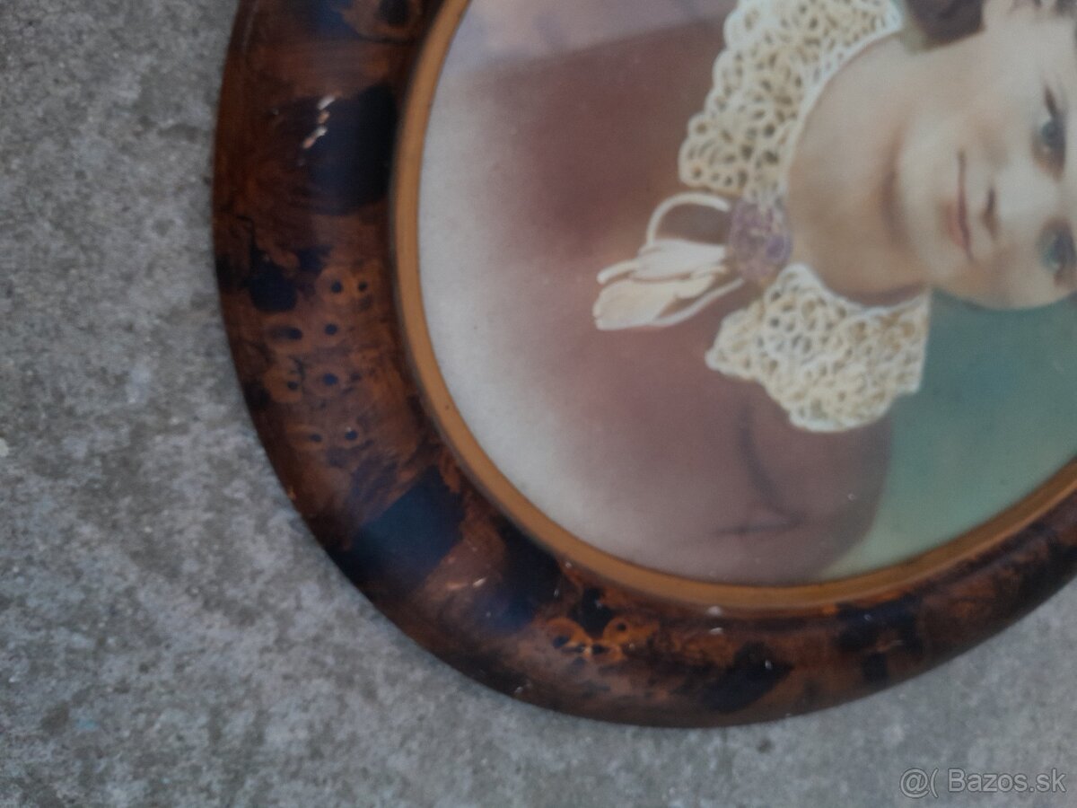 Predám dva oválne rámy - 6