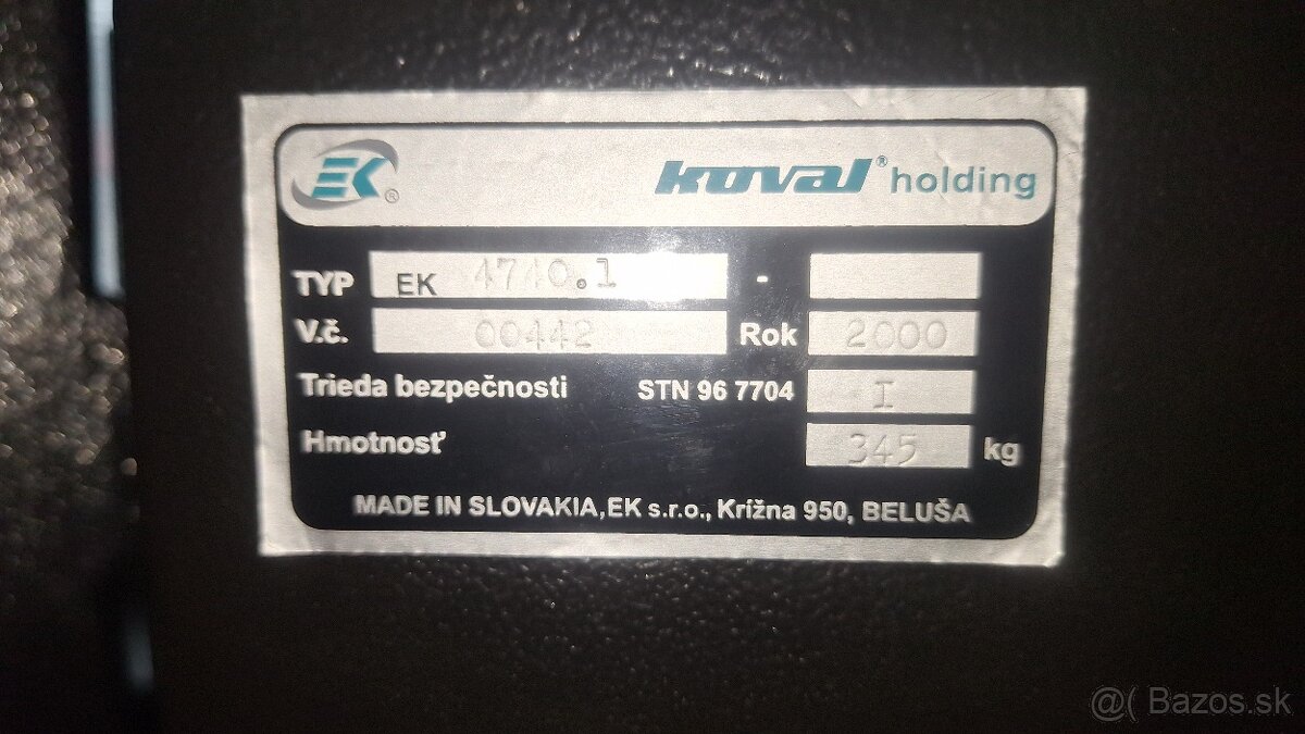 Trezorová skriňa norma STN - 6