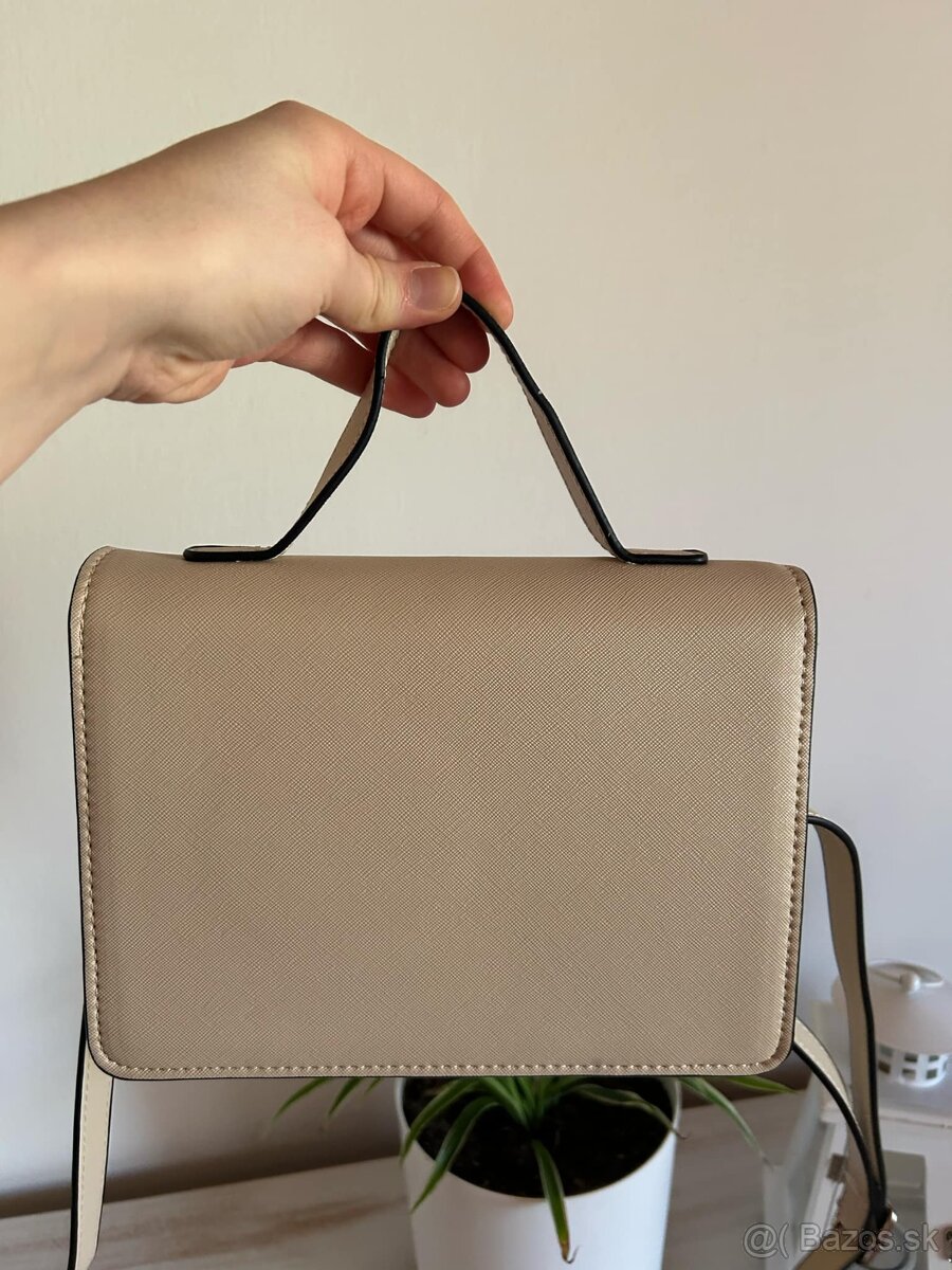 Krémová kabelka - 6