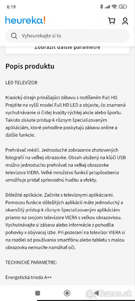 Televízor Panasonic - 6