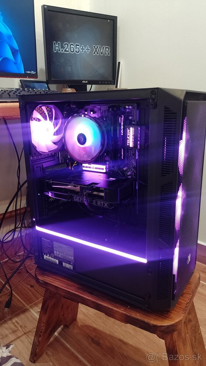 Herný PC – Ryzen 7 + RTX 3060Ti+NVMe-TOP stav+WIN11 PRO - 6