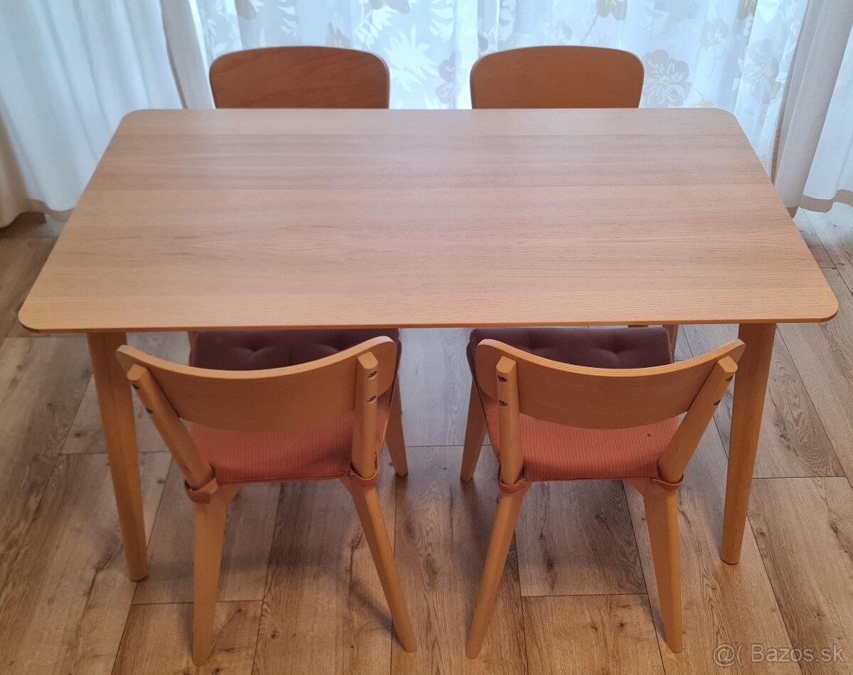Jedálenská súprava IKEA LISABO - 6