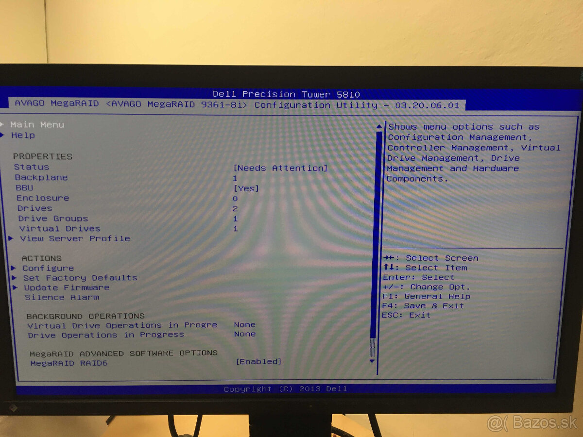 HW RAID MegaRAID SAS 9361-8i - 6