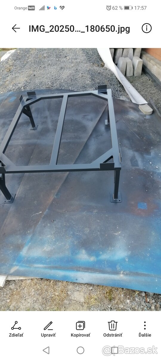 Predám stojan pod 1000l nádrž. - 6