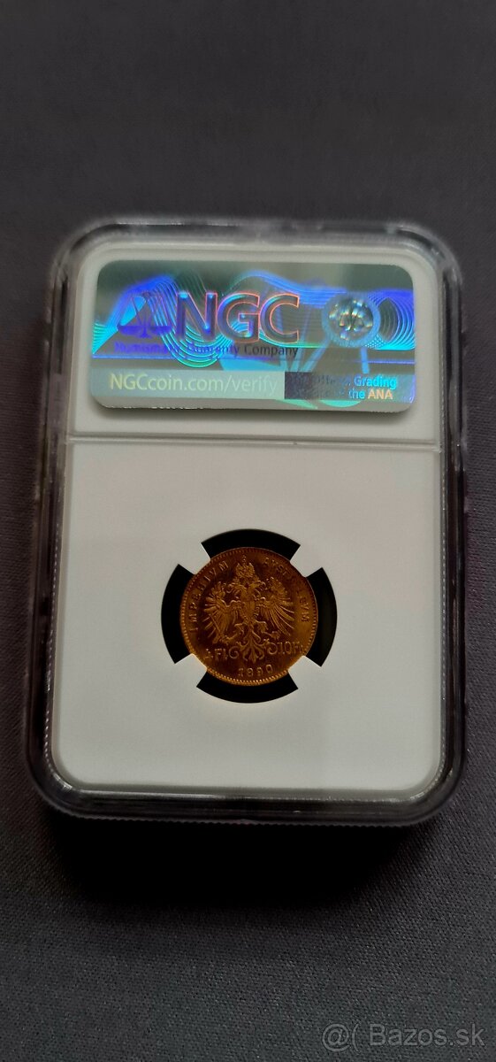 4 Zlatník 1980 / NGC MS61 - 6