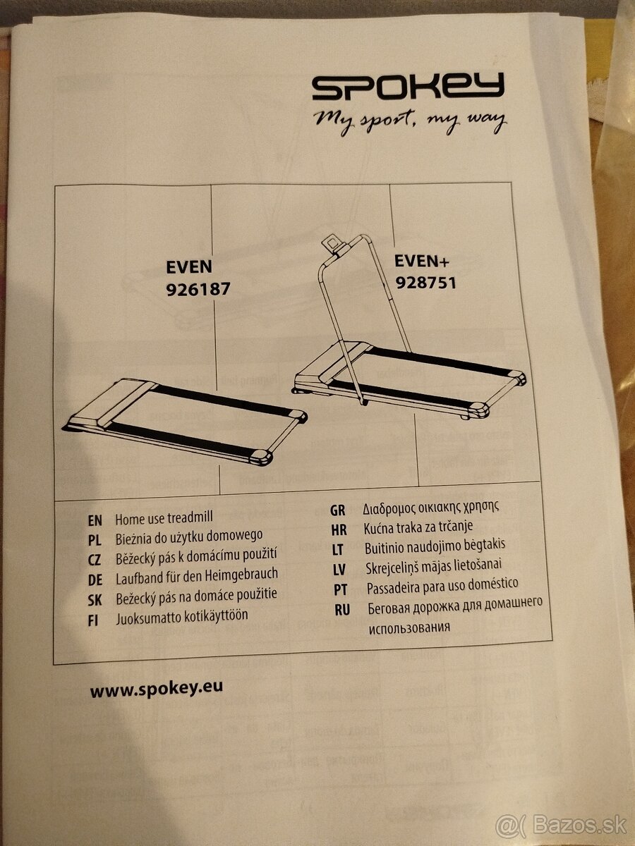 Bežecký pás spokey elektricky - 6