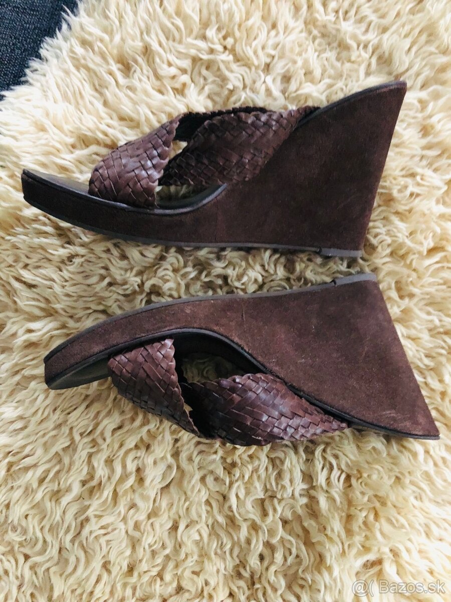 🤎 🤎 Jedinečné Ručne Vyrábané Sandále KORK-EASE (Wedge, 11. - 6