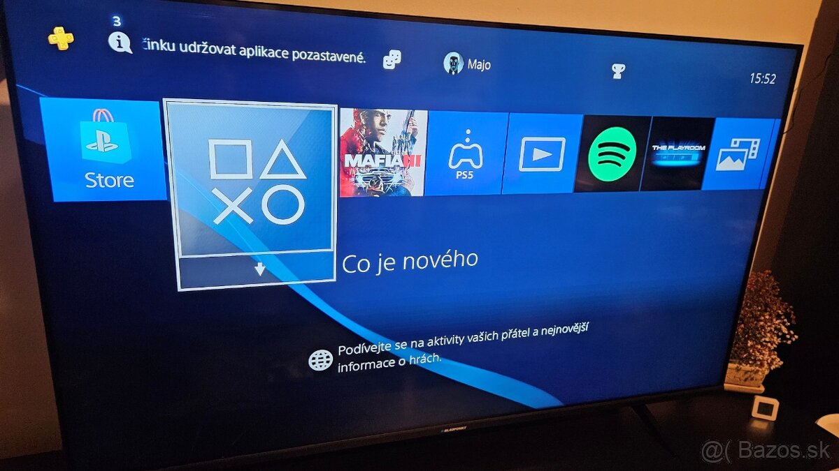 Sony Playstation 4 slim 500GB + joypad + hry - 6