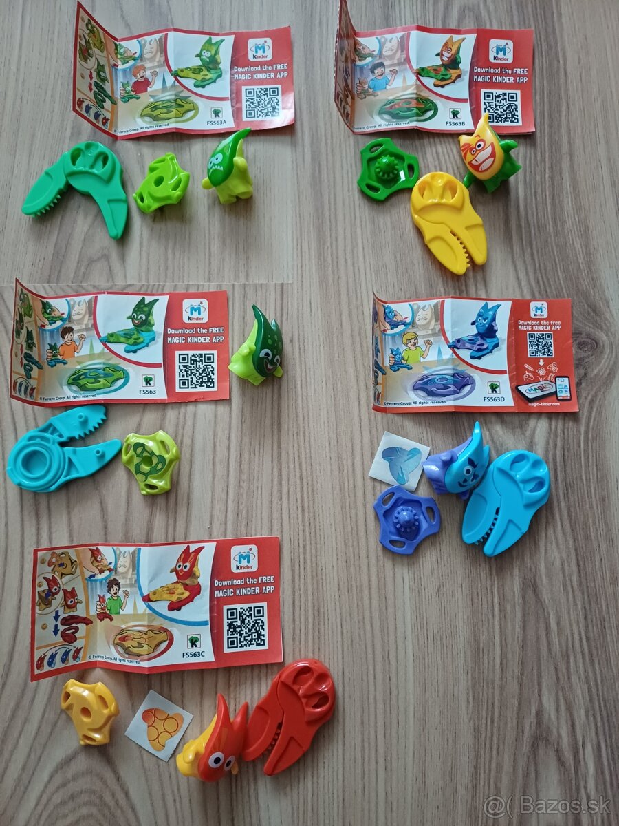 Kinder figurky 3 - 6