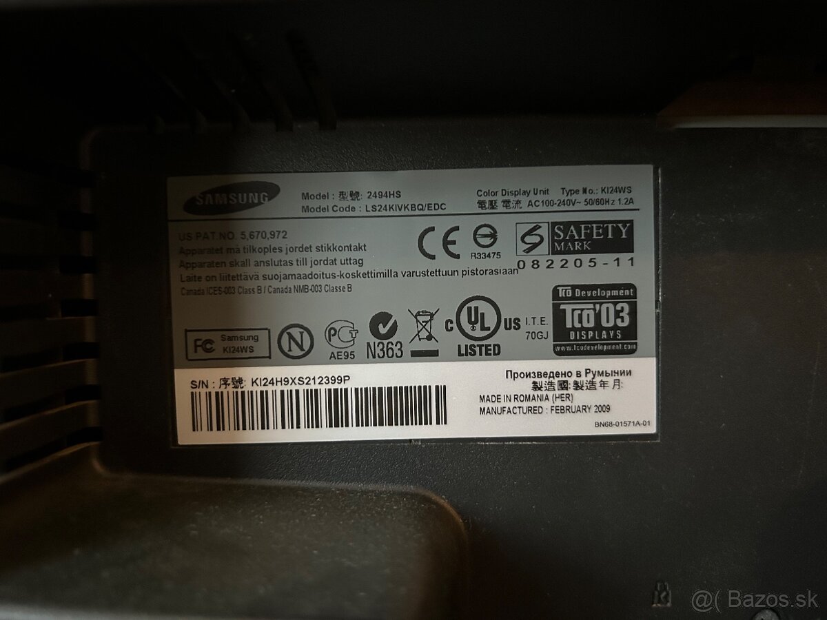 Predám Samsung monitor + TV - 6