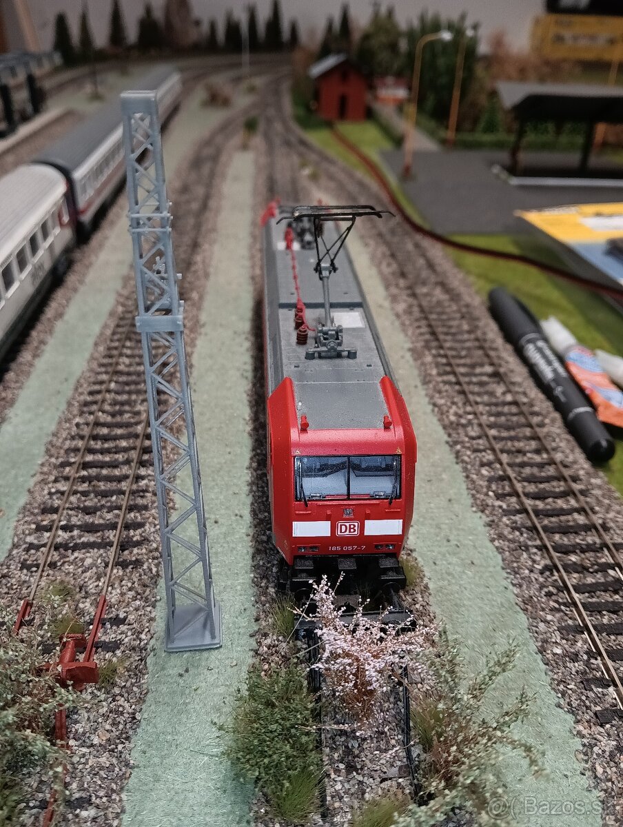 Modelova železnica HO stlpy ČSD. - 6