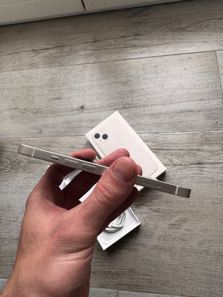 iPhone 13, 128 GB, Starlight, TOP STAV - 6