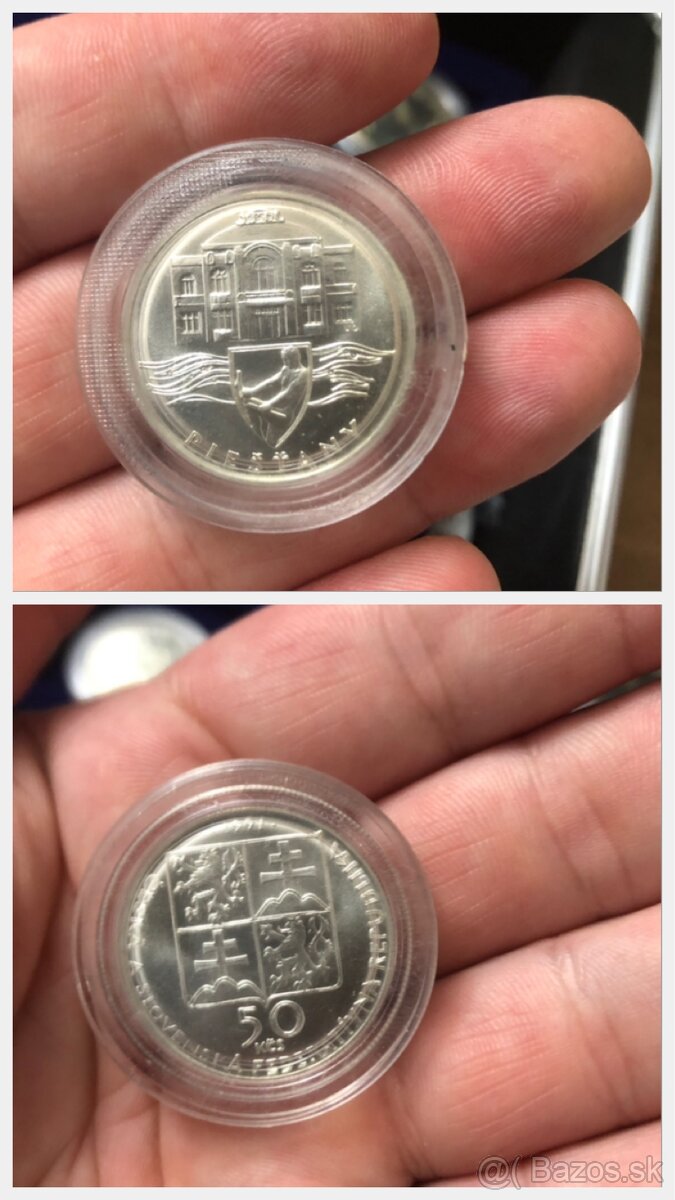 Strieborne mince (PROOF 1991-1993) - 6